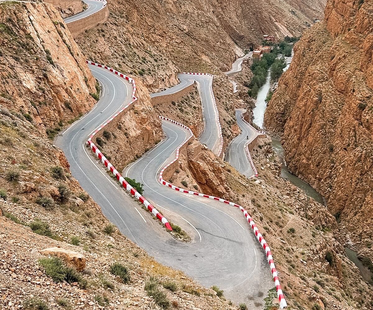 Dades Gorges stop on Marrakech to Merzouga tour