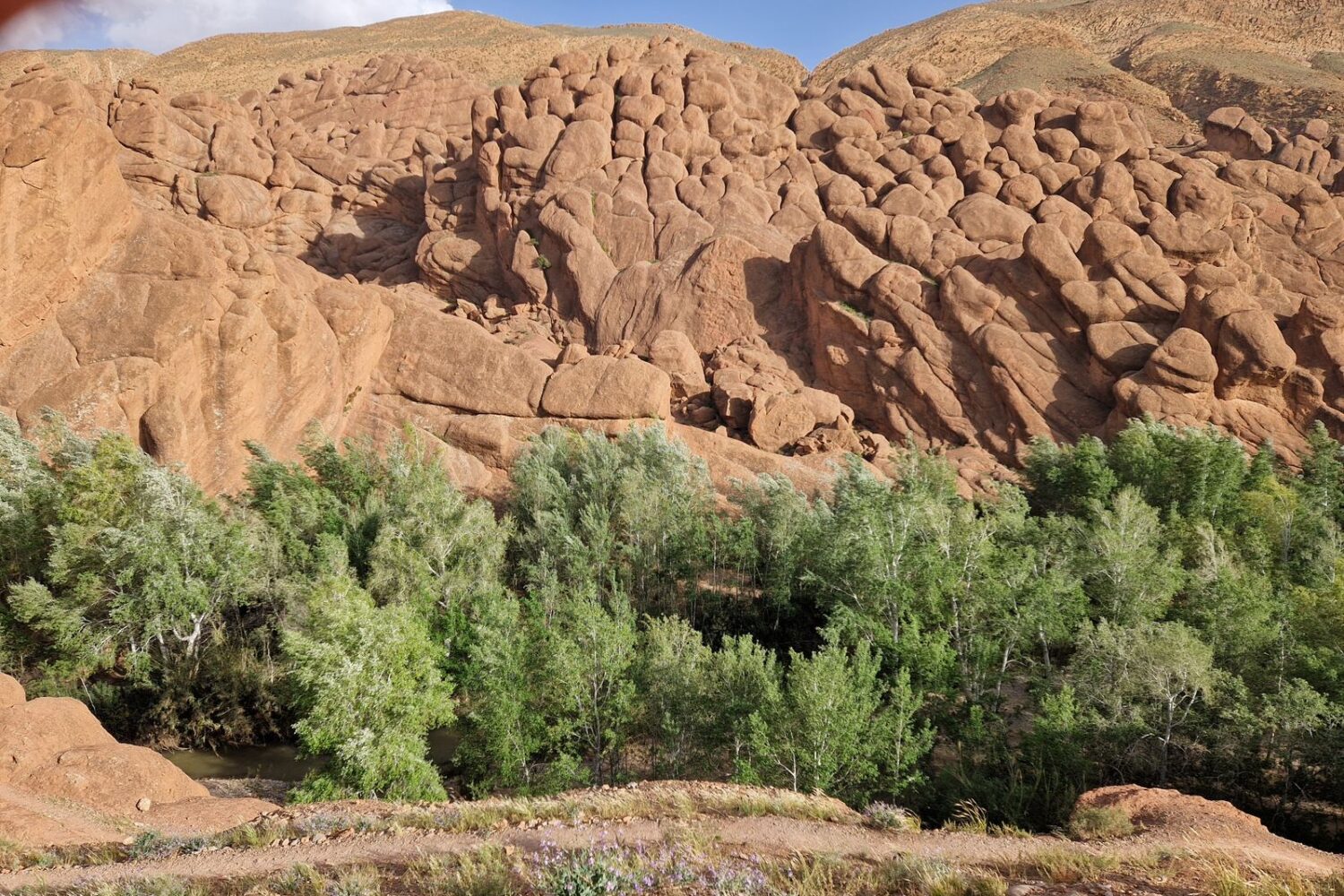 Dades Valley during a 5-day desert tour from Marrakech to Merzouga