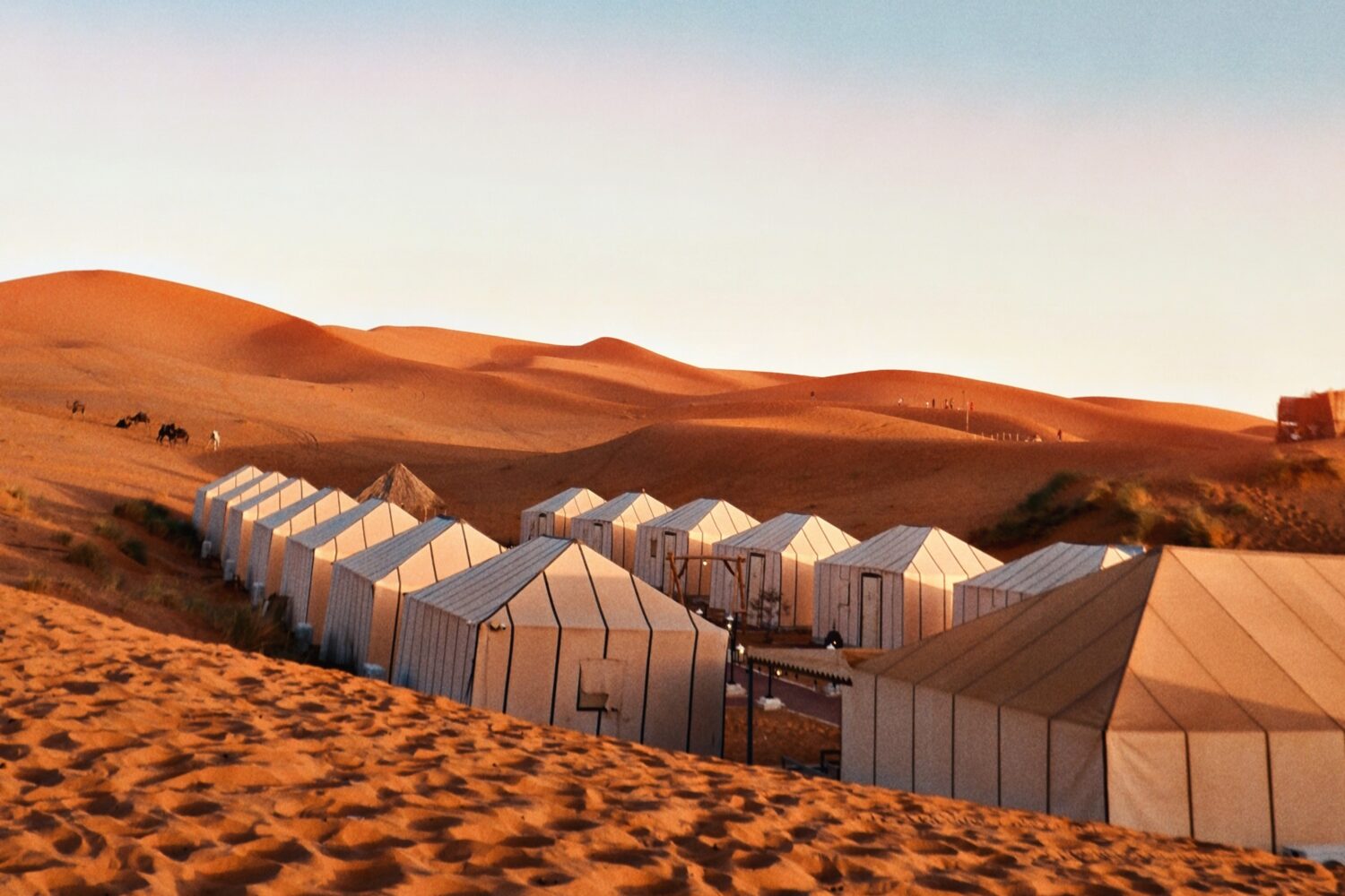 Merzouga luxury desert camp Morocco